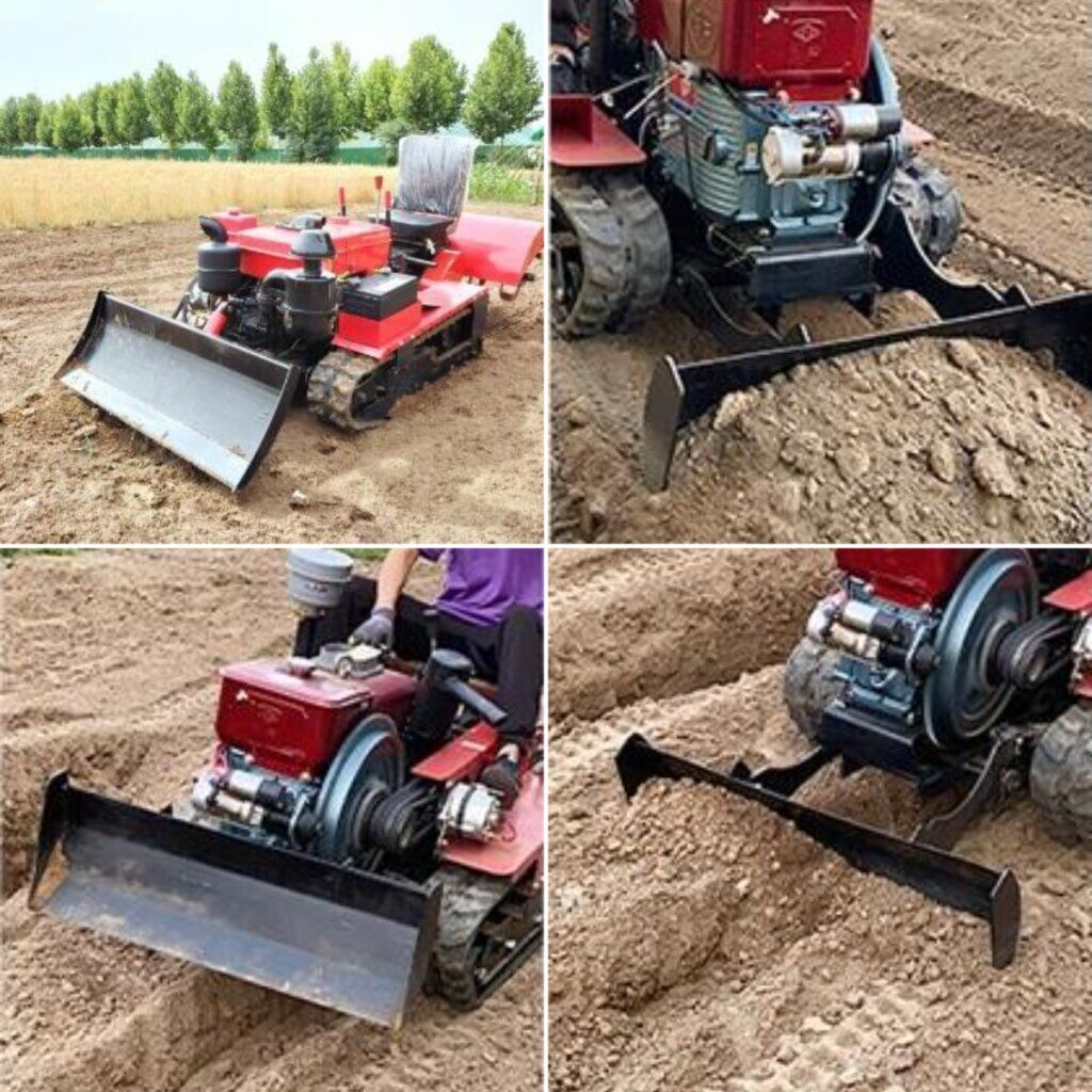 Crawler Tractor Plough Huayo Agro Machine